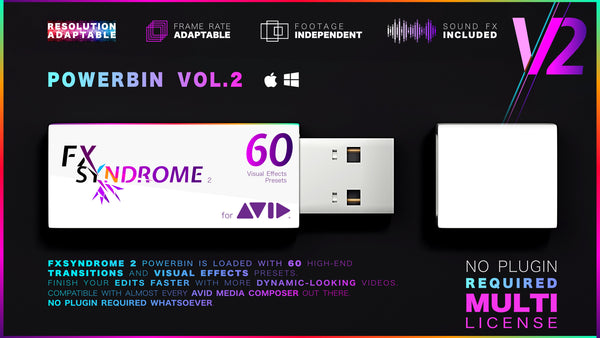 preset effects for avid media composer