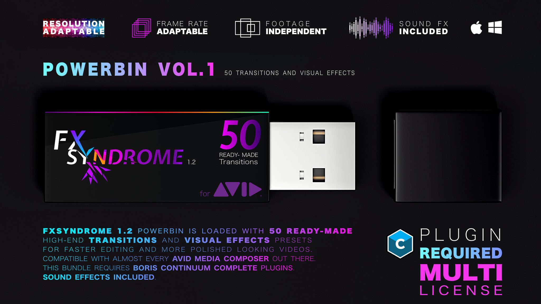 Transition & Effect Presets For Avid Media Composer
